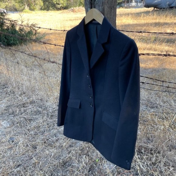 Vintage Wool Tailored Riding Coat TRI-UMPH  Ladies size 8-R - Picture 10 of 14
